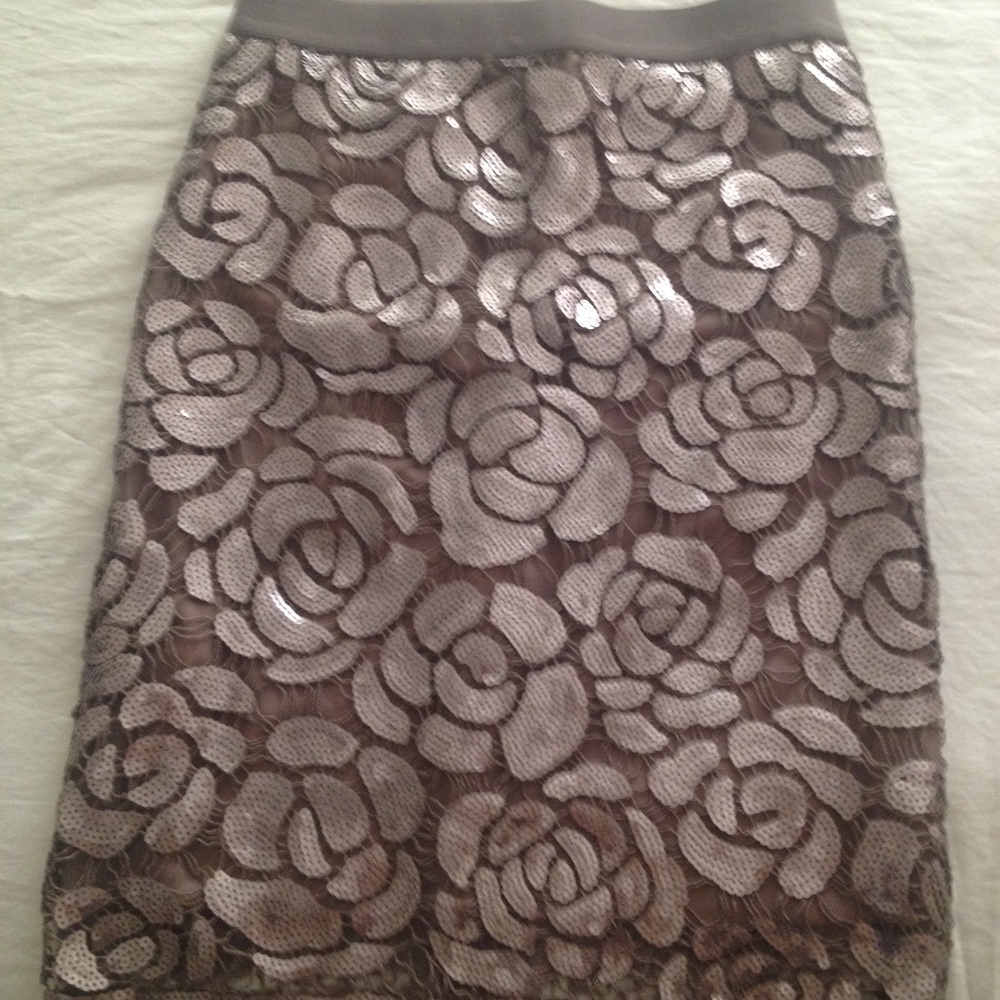 BCBG MaxAzria sequin skirt